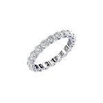 Diamond Eternity Wedding Band with U Setting ( 2 ctw. )
