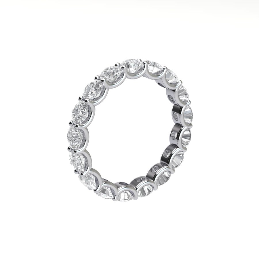 Diamond Eternity Ring With U Setting ( 3 ctw. )