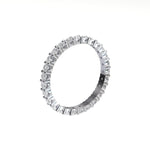 Diamond Eternity Ring with V-cut Setting ( 1 ctw. )