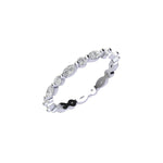 Marquise and Round Diamond Eternity Ring ( 1 ctw. )