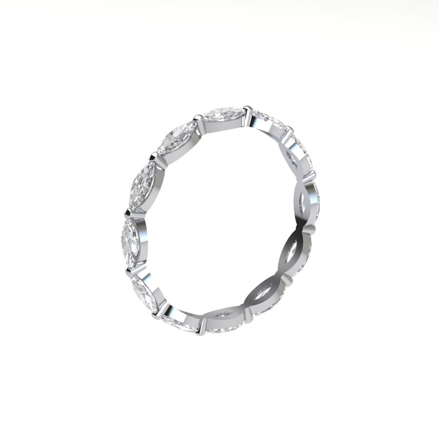 Marquise Diamond Eternity Ring (2 ctw)
