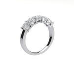 Five Stone Cushion Cut Diamond Ring With Basket Setting ( 2 ctw.)