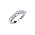 Eight Stone Cushion Cut Diamond Ring With Basket Setting ( 2 ctw. )