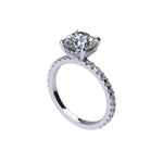 Hanna Lab Diamond Engagement Ring