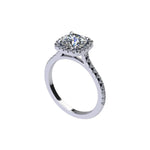 Drana Lab Diamond Engagement Ring