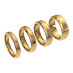 Beveled Edge Comfort Fit Band