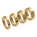 Stepped Edge Comfort Fit Band