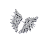 Diamond Angel Wing Earrings
