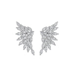 Diamond Angel Wing Earrings