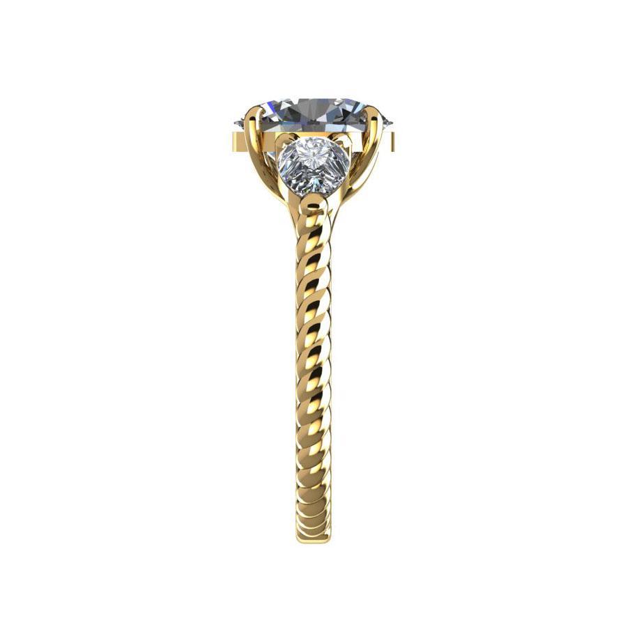 Atalya Moissanite Engagement Ring Online