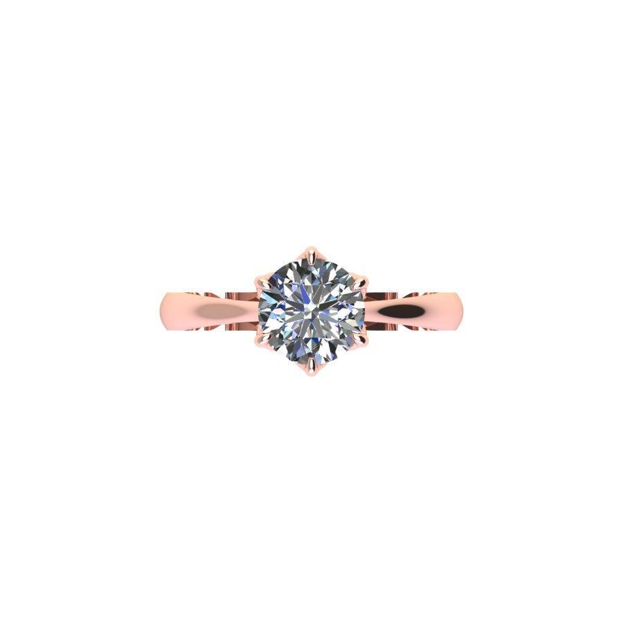 Azusa Lab Diamond Engagement Ring