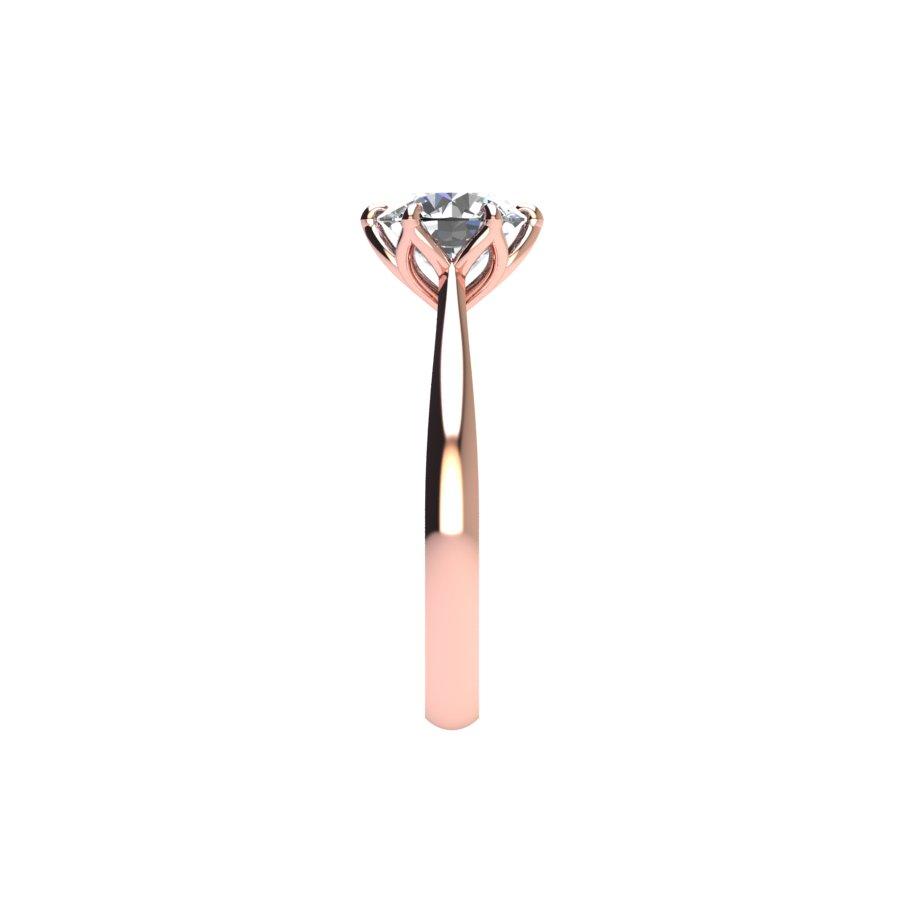 Azusa Moissanite Engagement Ring