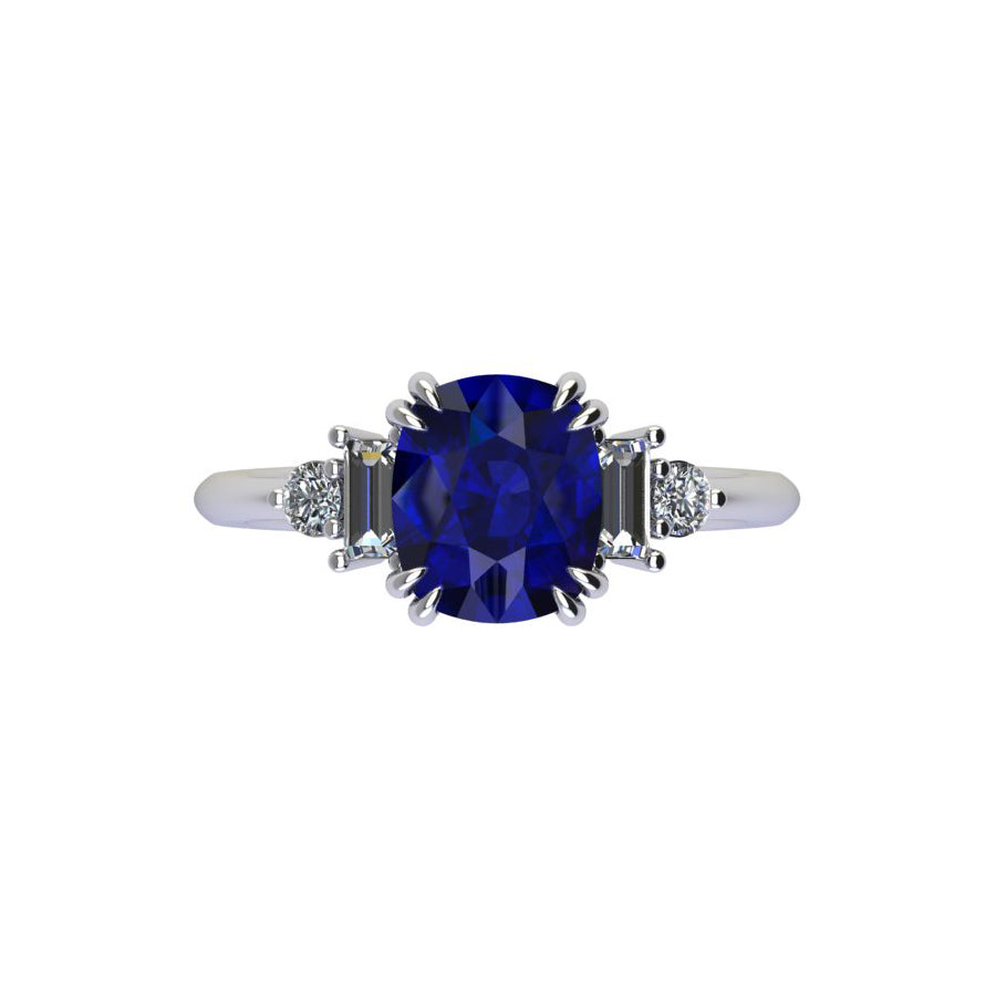 sapphire engagement ring