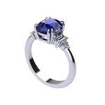 sapphire engagement ring