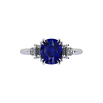 sapphire engagement ring