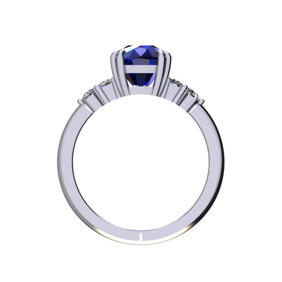 sapphire engagement ring