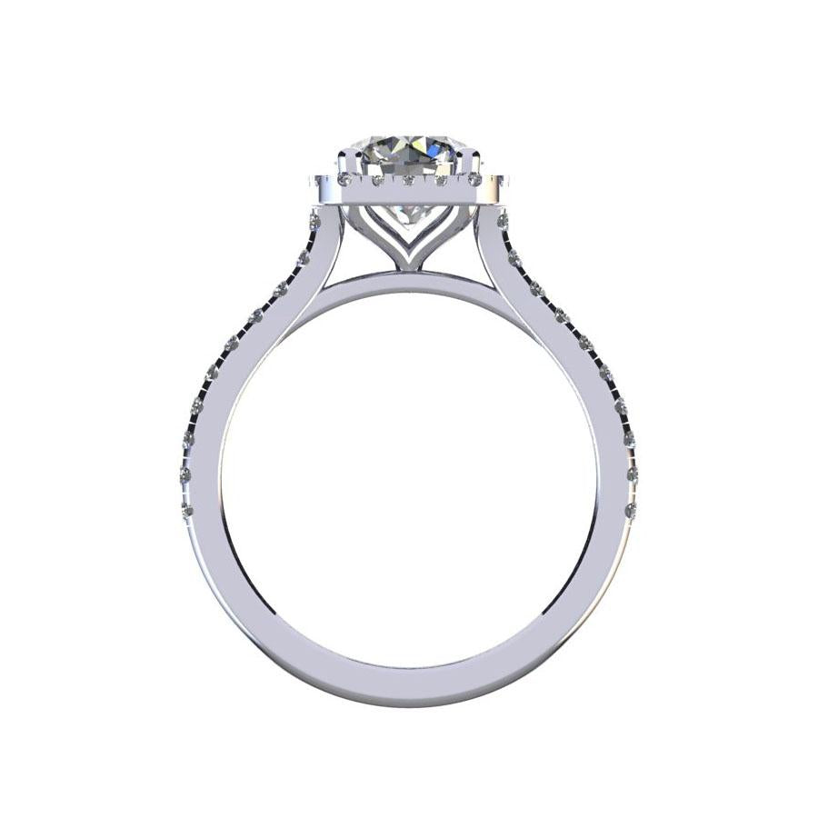 Drana Lab Diamond Engagement Ring