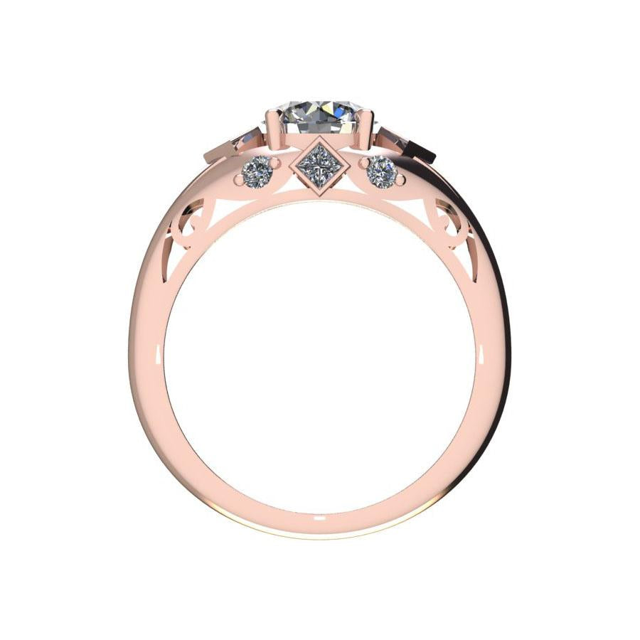 Lucrezia Moissanite Diamonds Engagement Ring