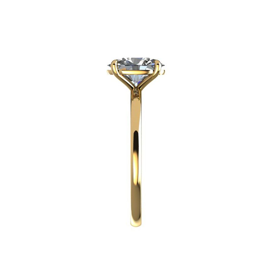 Jaya Moissanite Engagement Ring