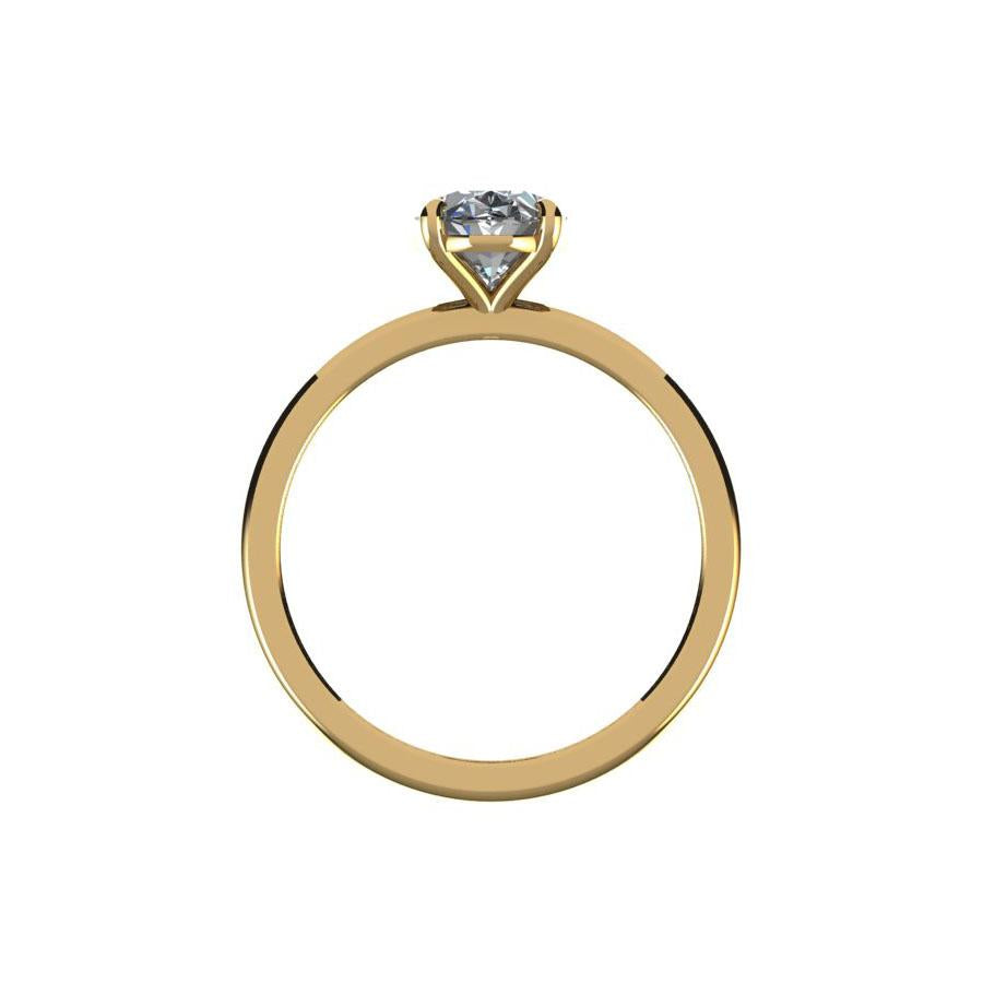Jaya Moissanite Engagement Ring