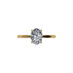 Jaya Moissanite Engagement Ring