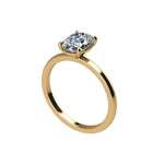 Jaya Moissanite Engagement Ring