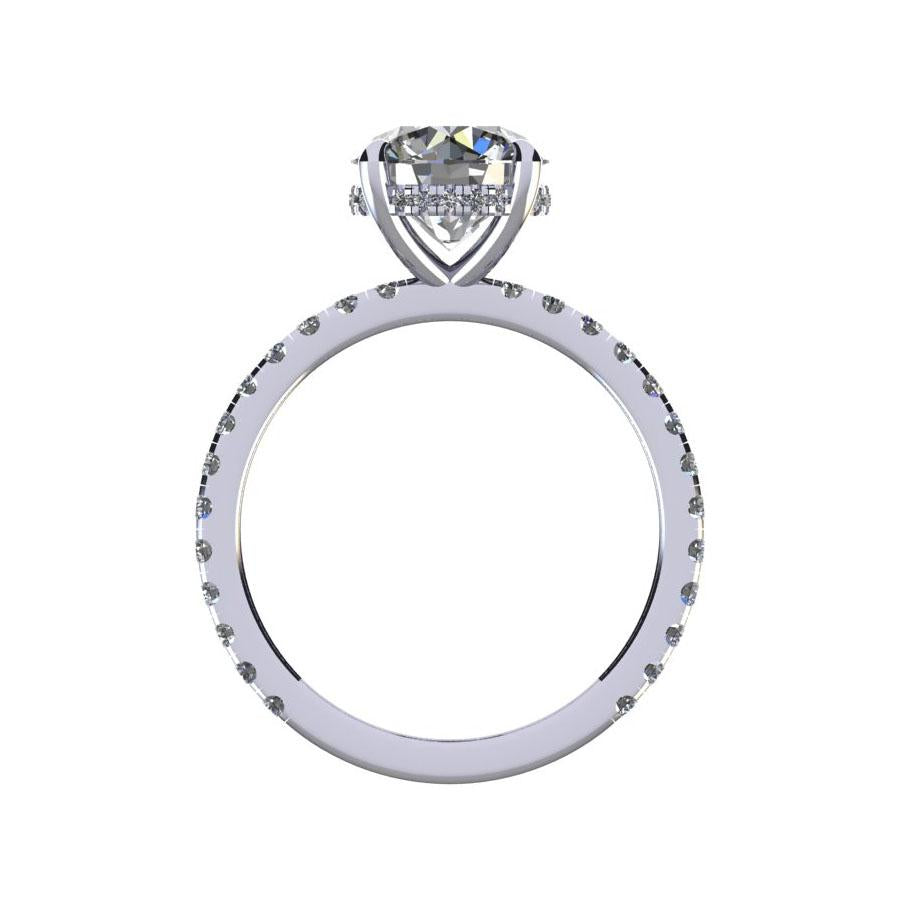 Hanna Lab Diamond Engagement Ring