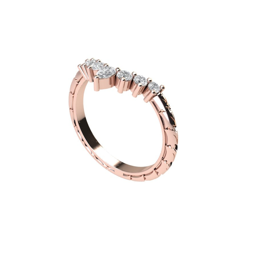 Oona Diamond Contour Band