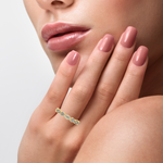 Pianna Diamond Eternity Ring with Milgrain