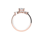Reya Moissanite Engagement Ring