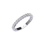 Diamond Eternity Ring with V-cut Setting ( 1 ctw. )