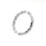 Marquise and Round Diamond Eternity Ring ( 1 ctw. )
