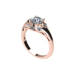 Lucrezia Moissanite Diamonds Engagement Ring