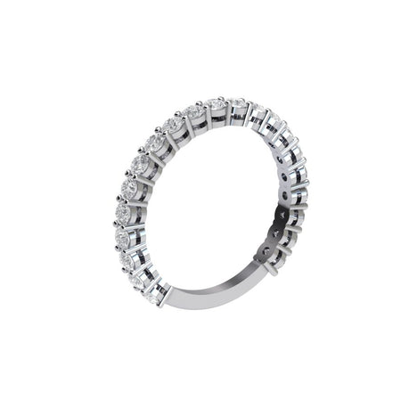 Three Quarter Lab Grown Diamond Eternity Ring with Basket Setting