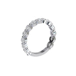Three Quarter Lab Grown Diamond Eternity Ring with Shared Prong Setting