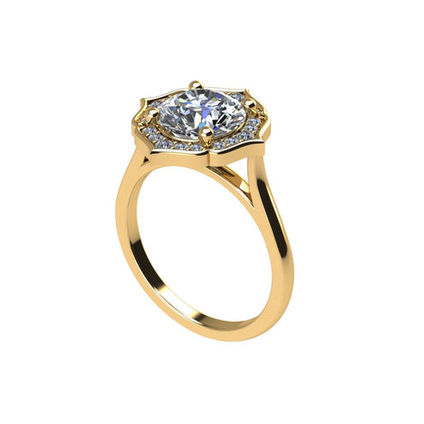 Kaysa Lab Diamond Engagement Ring - LL Private Jewellers