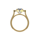 Kaysa Moissanite Engagement Ring