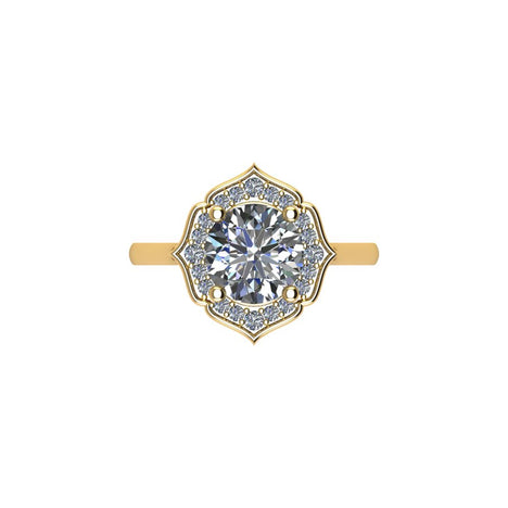Kaysa Lab Diamond Engagement Ring