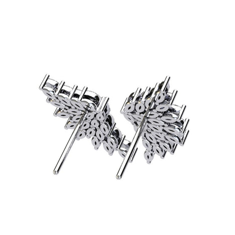 Diamond Angel Wing Earrings
