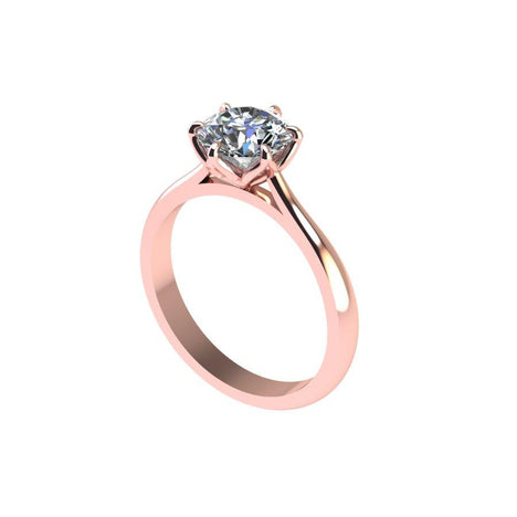 Azusa Lab Diamond Engagement Ring