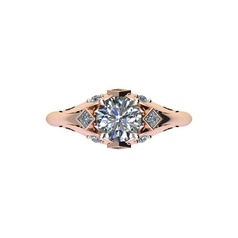 Lucrezia Moissanite Diamonds Engagement Ring