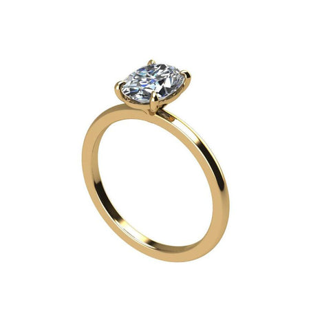 Jaya Moissanite Engagement Ring 