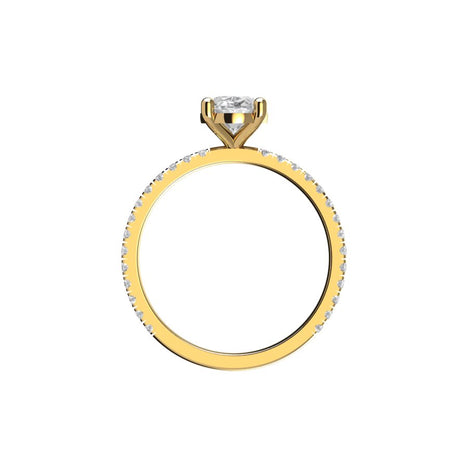 Ephara Lab Diamond Engagement Ring