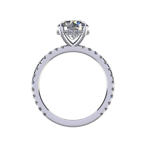 Hanna Lab Diamond Engagement Ring