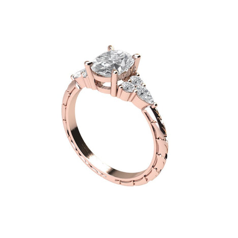 Oona Lab Diamond Engagement Ring